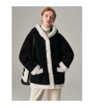 Giacca in shearling di pecora