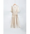 Women's summer new puff sleeve dress 