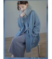 Loose double-sided woolen coat New windbreaker coat 