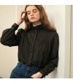 Retro Accordion Pleated Classical Shirt 