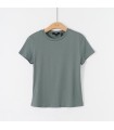 Lightweight and dry pure cotton multi-color short-sleeved T-shirt 