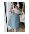 High Waist Commuting Versatile Short Skirt