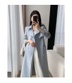 Cappotto media lunghezza sfiancato 