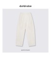 Pantalon décontracté fuselé en coton Tencel 